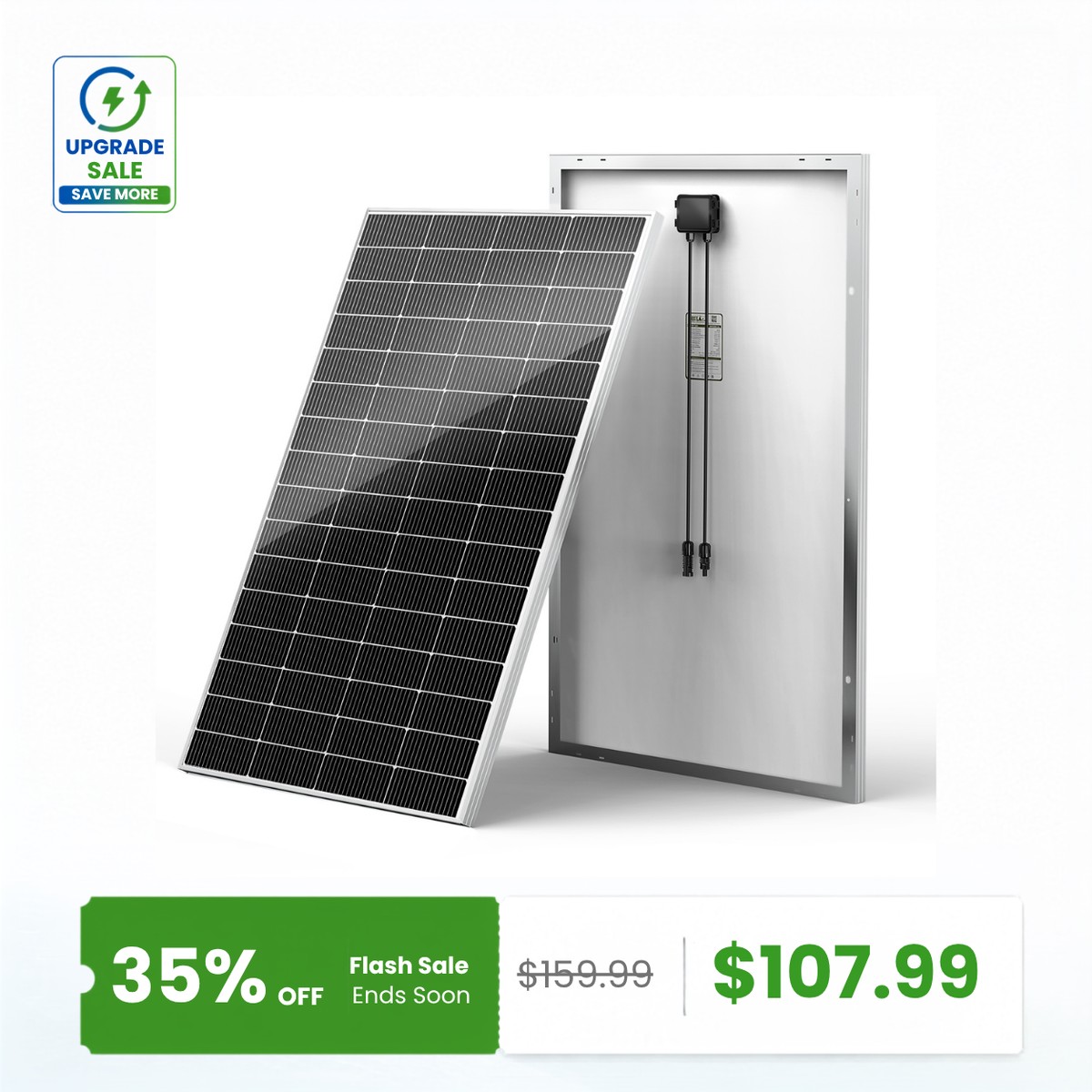HQST 200W N-Type 16BB compact solar panel