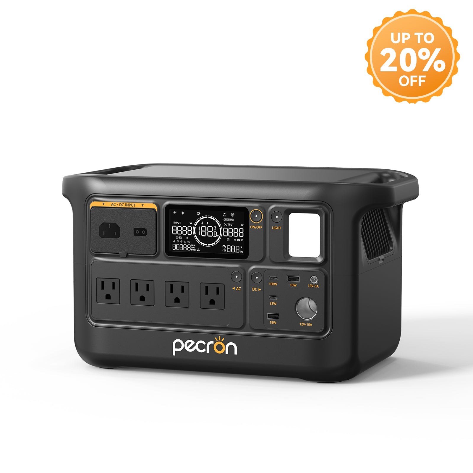 PECRON F1000LFP portable power station
